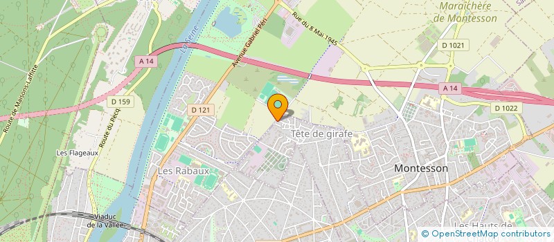 localisation de l'entreprise ALLURE CONCEPTION  CHATOU