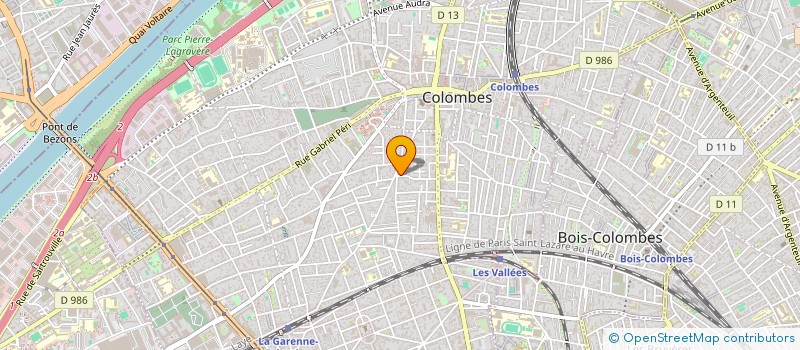 localisation de l'entreprise ALLURE CONSULTING  COLOMBES