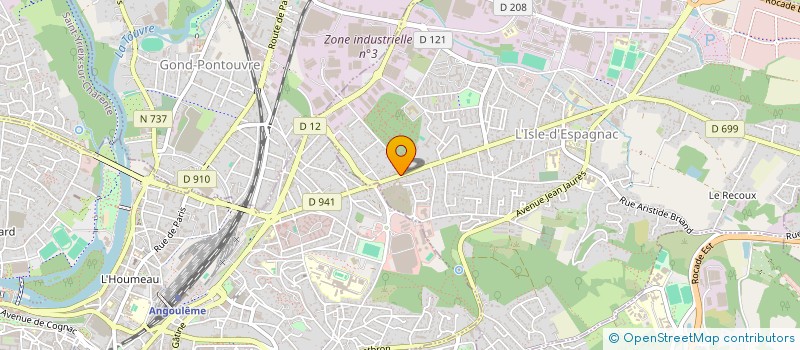 localisation de l'entreprise ALLURES D INTERIEUR à L'ISLE-D'ESPAGNAC