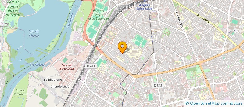 localisation de l'entreprise ALLUVIO  ANGERS
