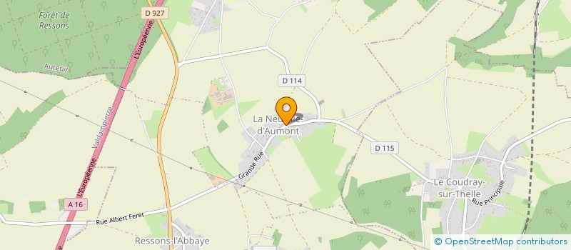 localisation de l'entreprise ALLUYN  LA DRENNE