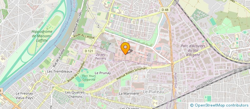 localisation de l'entreprise ALLVAP à CORMEILLES-EN-PARISIS