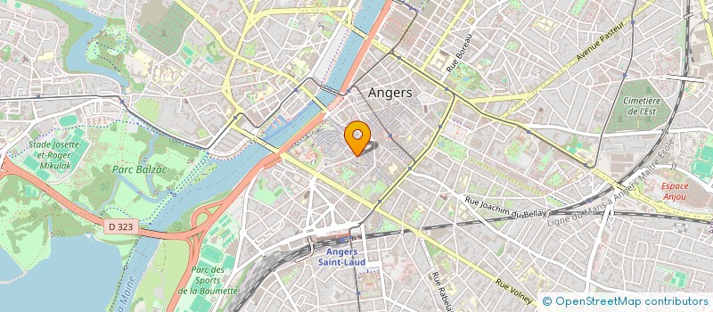 localisation de l'entreprise ALLWARDI à ANGERS