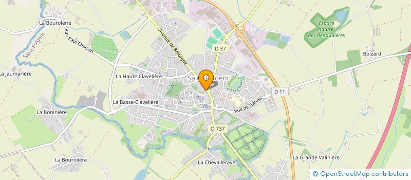 localisation de l'entreprise ALLY à SAINT-FULGENT