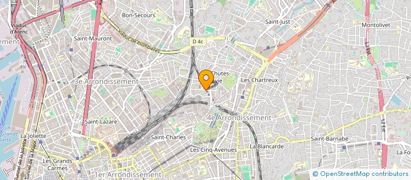 localisation de l'entreprise ALLYAS BATIMENTS RENOVATIONS à MARSEILLE