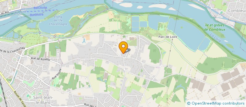 localisation de l'entreprise ALLYCE à SAINT-DENIS-EN-VAL