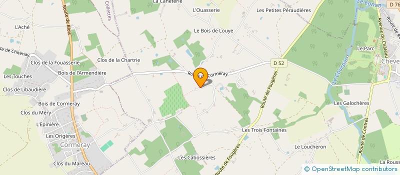 localisation de l'entreprise ALLYMA BEA  CHEVERNY