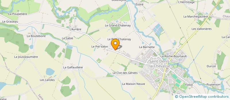 localisation de l'entreprise ALLYSTAIR PAPIN à SAINT-DENIS-LA-CHEVASSE