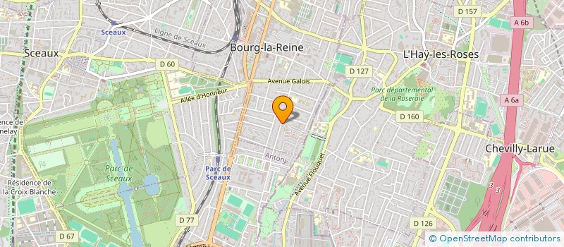 localisation de l'entreprise ALLYTEC à BOURG-LA-REINE