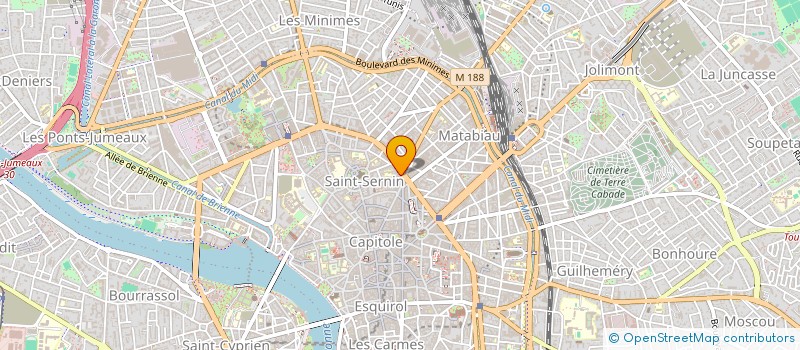 localisation de l'entreprise ALLYVE FORMATION à TOULOUSE