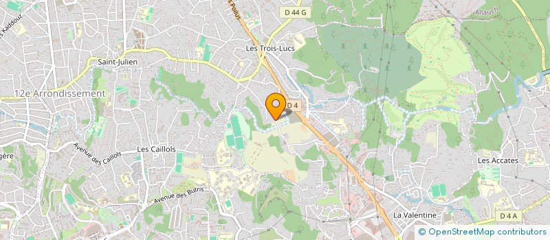 localisation de l'entreprise ALM à MARSEILLE