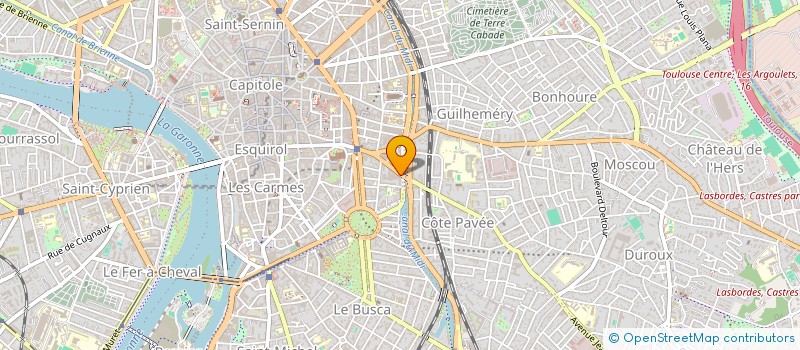 localisation de l'entreprise ALM à TOULOUSE