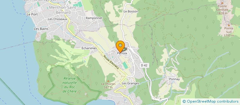 localisation de l'entreprise ALM  TALLOIRES-MONTMIN