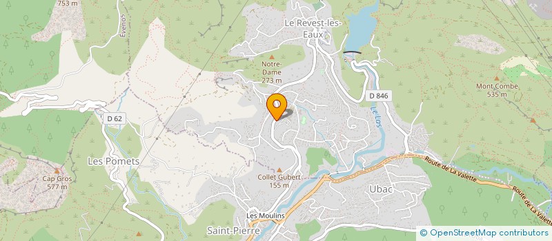 localisation de l'entreprise ALM  LE REVEST-LES-EAUX