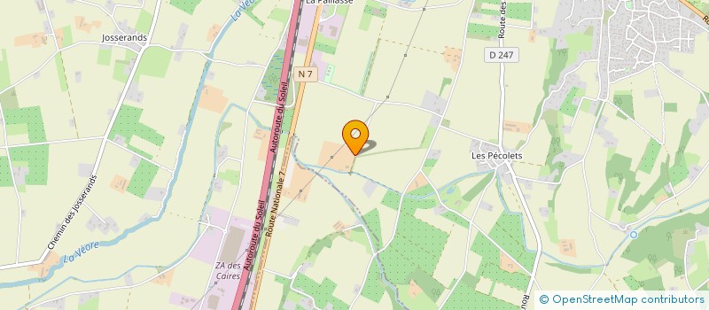 localisation de l'entreprise ALM  ETOILE-SUR-RHONE