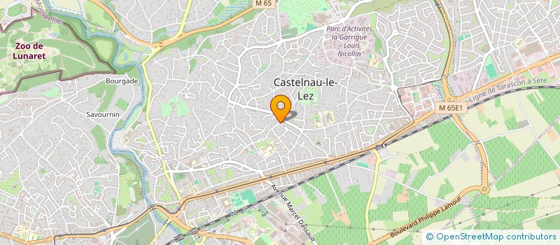 localisation de l'entreprise ALM ARCHITECTURES à CASTELNAU-LE-LEZ