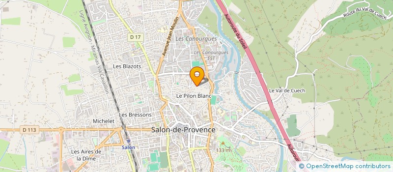 localisation de l'entreprise ALM BAT à SALON-DE-PROVENCE