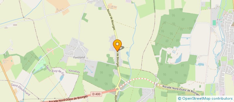 localisation de l'entreprise ALM BEDU  VASSELAY