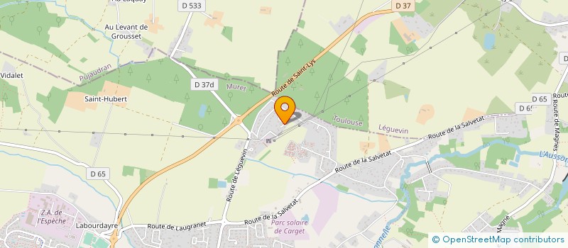 localisation de l'entreprise ALM BIO & SENS à FONTENILLES