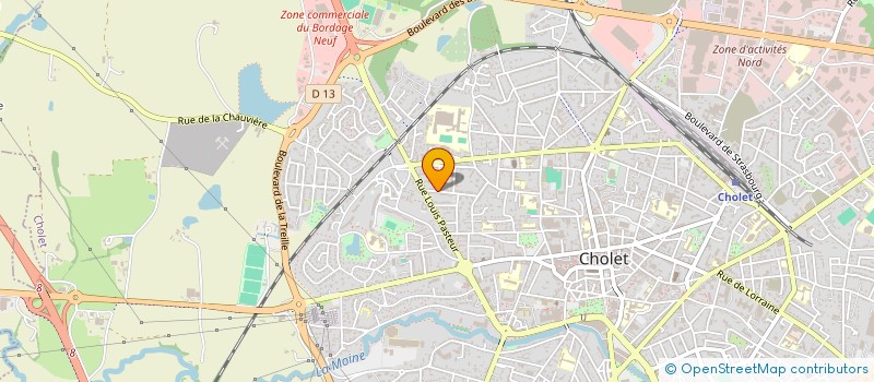 localisation de l'entreprise ALM CONSEIL & AUDIT à CHOLET
