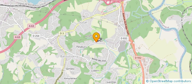 localisation de l'entreprise ALM DEVELOPPEMENT à BASSUSSARRY
