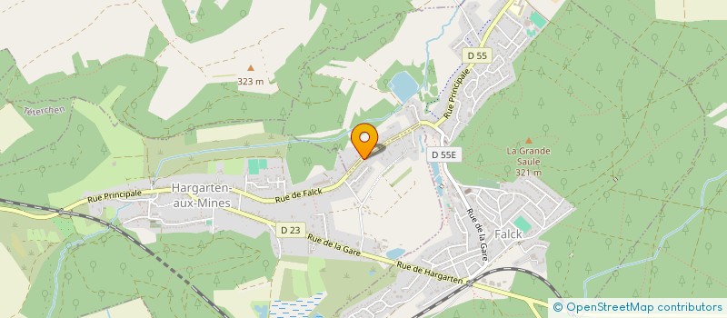 localisation de l'entreprise ALM DIAGNOSTICS  HARGARTEN-AUX-MINES