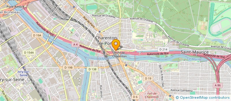 localisation de l'entreprise ALM ENSEIGNE à CHARENTON-LE-PONT