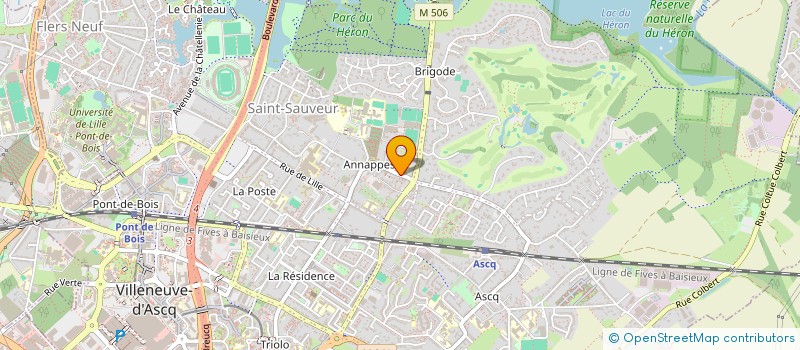 localisation de l'entreprise ALM EPARGNE  VILLENEUVE-D'ASCQ
