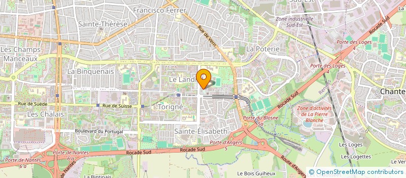 localisation de l'entreprise ALM H  RENNES