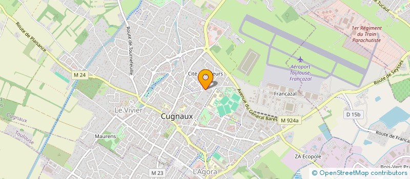 localisation de l'entreprise ALM HOLDING à VILLENEUVE TOLOSANE