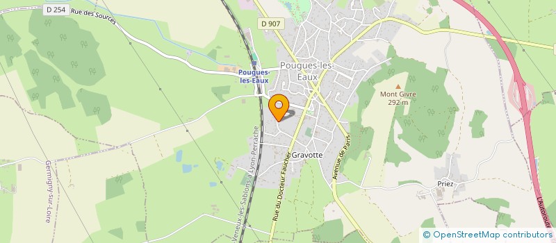 localisation de l'entreprise ALM INVEST  POUGUES-LES-EAUX