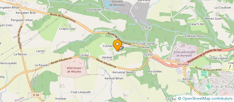 localisation de l'entreprise ALM MOF CONSULTING  PLONEIS