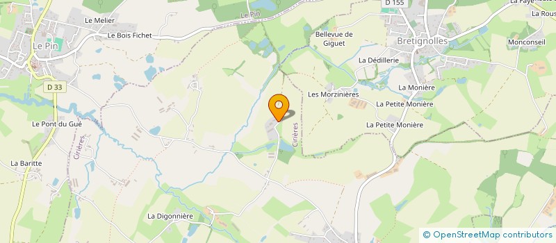 localisation de l'entreprise ALM PASQUIER  CIRIERES