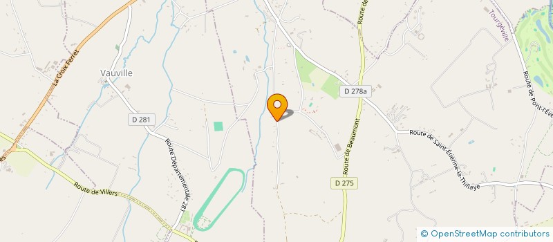 localisation de l'entreprise ALM PRESSE  TOUQUES