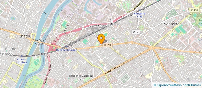 localisation de l'entreprise ALM SYSTEMES D'INFORMATION à RUEIL-MALMAISON