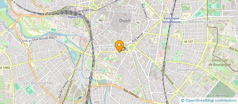 localisation de l'entreprise ALM21 à DIJON