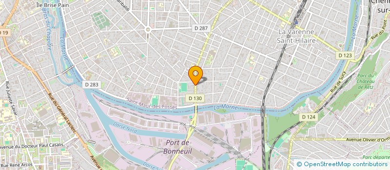 localisation de l'entreprise ALMA 28 à SAINT-MAUR-DES-FOSSES