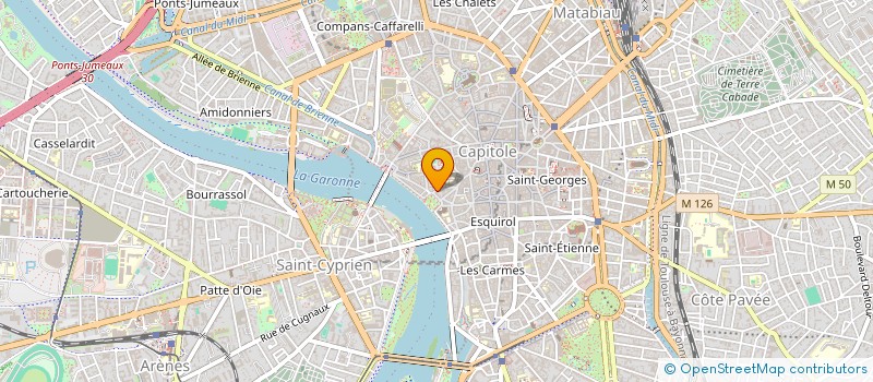 localisation de l'entreprise ALMA 31 -OSER LE DIRE à TOULOUSE