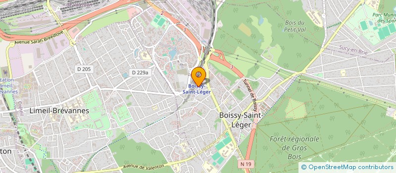 localisation de l'entreprise ALMA à BOISSY-SAINT-LEGER