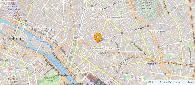 localisation de l'entreprise ALMA  PARIS