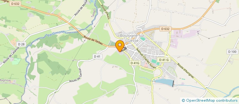 localisation de l'entreprise ALMA  BOULOGNE-SUR-GESSE