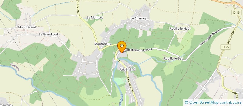 localisation de l'entreprise ALMA  VOULANGIS