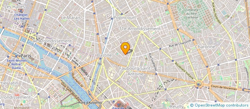 localisation de l'entreprise ALMA  PARIS