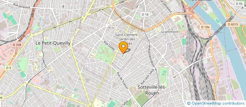 localisation de l'entreprise ALMA  ROUEN