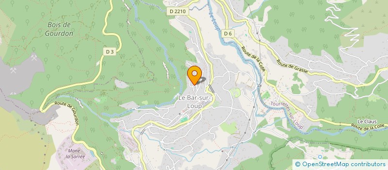 localisation de l'entreprise ALMA 43 42 à LE BAR-SUR-LOUP