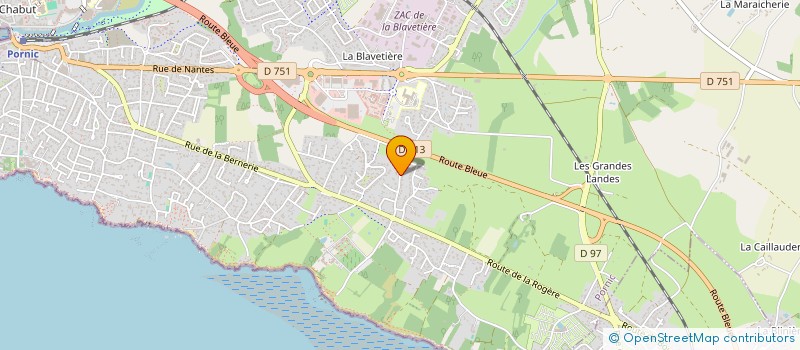 localisation de l'entreprise ALMA 44  PORNIC