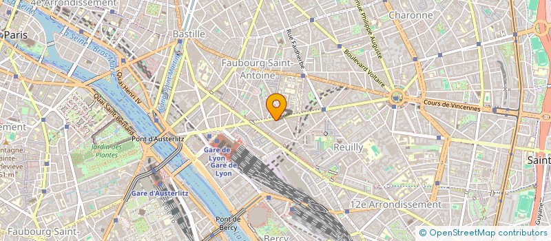 localisation de l'entreprise ALMA  PARIS