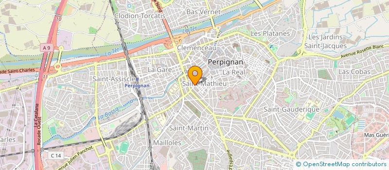 localisation de l'entreprise ALMA 66 à PERPIGNAN