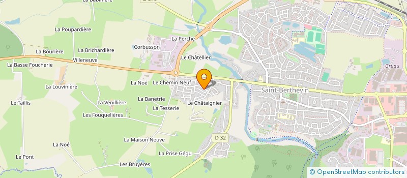 localisation de l'entreprise ALMA  SAINT-BERTHEVIN