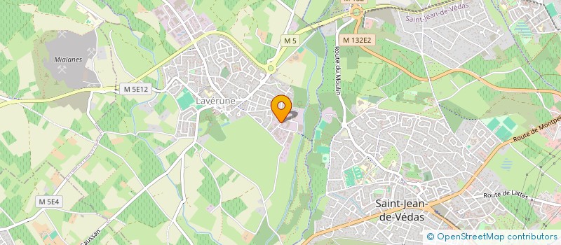 localisation de l'entreprise ALMA à LAVERUNE